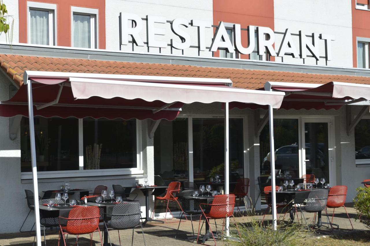 Logis Cris Hotel Et Restaurant, Lyon Sud-Est Corbas Exterior foto